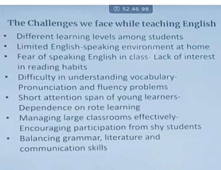 ENGLISH LITERATURE WORKSHOP
